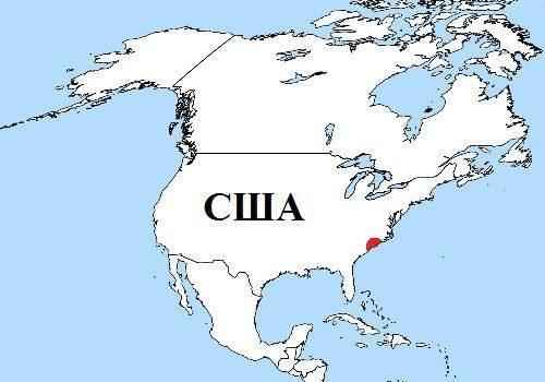 ареал венерина мухоловка на карте