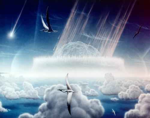 К Т массовое вымирание динозавров