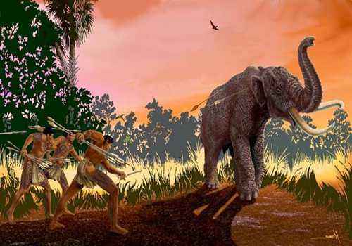 охота древних людей