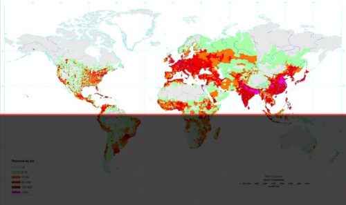 Северное полушарие Земли: характеристика, материки, океаны, климат и население