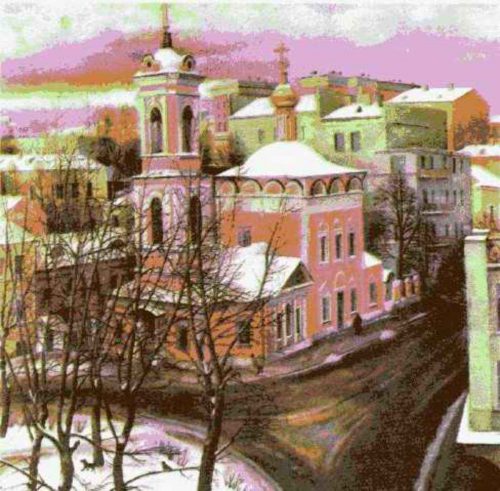 Сочинение в форме дневниковой записи по картине Назаренко «Церковь Вознесения»