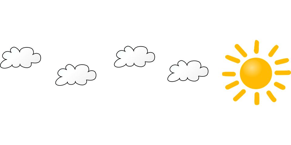 Цветные картинки веселого солнца с лучиками для детей