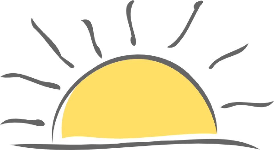 Цветные картинки веселого солнца с лучиками для детей