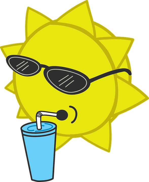 Цветные картинки веселого солнца с лучиками для детей