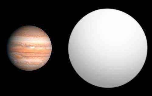 Крупнейшая планета в Солнечной системе и Вселенной