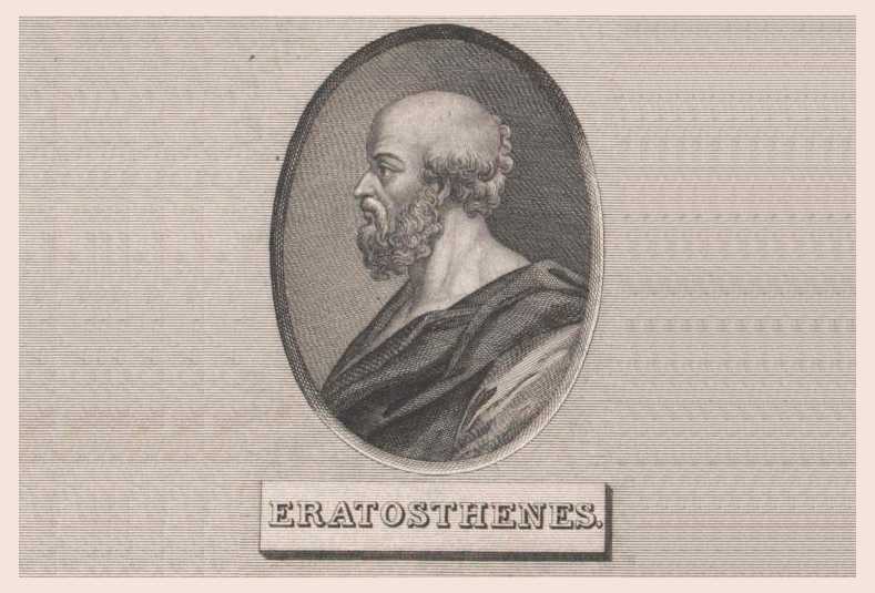 Эратосфен Киренский, портрет, биография, открытия