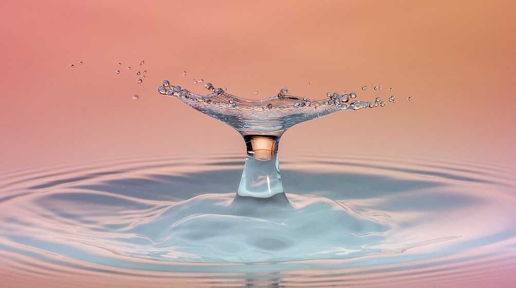 Вода, H2O, свойства, капли, брызги