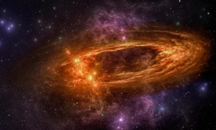 За квазаром Клевер нашли сверхъяркую галактику-невидимку