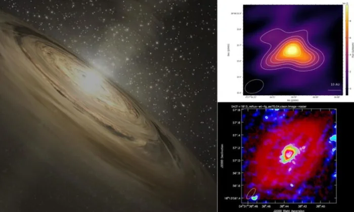 e-MERLIN заснял редкие камешки — зародыши будущих экзопланет
