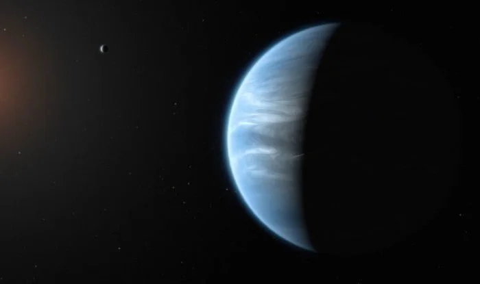 Вода найдена в атмосфере каменистой экзопланеты в зоне обитаемости