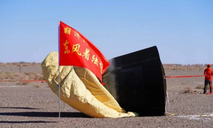 Китайский возвращаемый спутник «Шицзянь-19» успешно приземлился