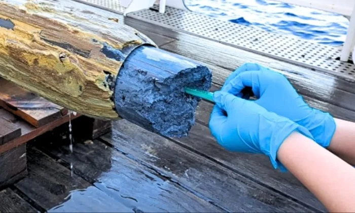 Ученые обнаружили загадочные признаки жизни в причудливой синей вулканической слизи