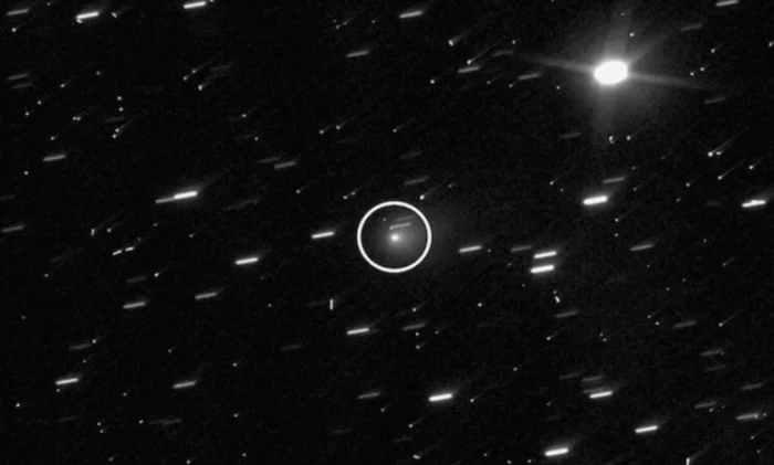 Hubble снял межзвездную комету 3I/ATLAS