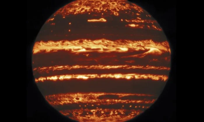 Детальный снимок Юпитера: невероятная красота планеты-гиганта