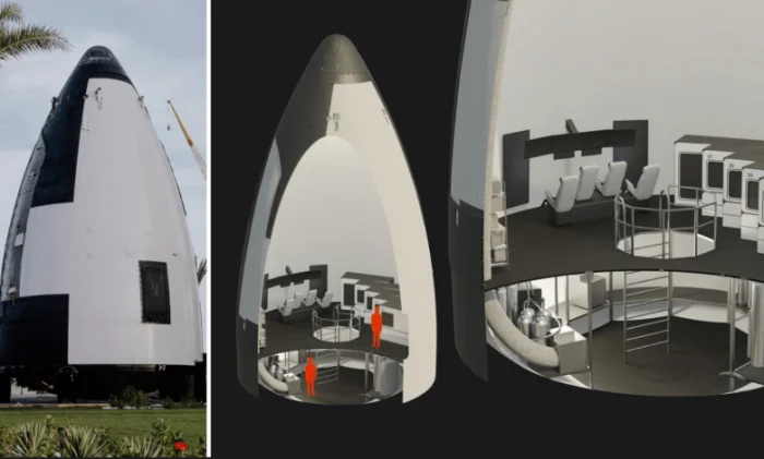 Лунный Starship показали: дизайн корабля для высадки астронавтов