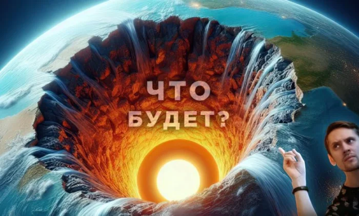 Океаны уходят в ядро Земли и чужая звезда в Солнечной системе