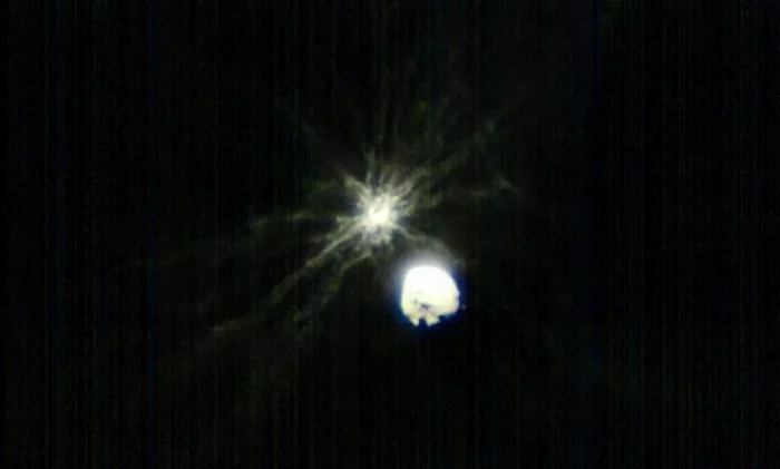 С Земли увидели момент столкновения зонда DART с астероидом Диморфос