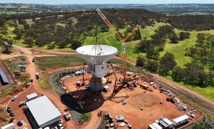 Новая антенна ЕКА для дальнего космоса заработала в Австралии