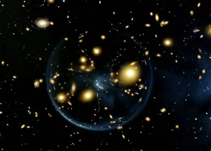 Рентгеновское излучение удалось сфокусировать скоплением галактик