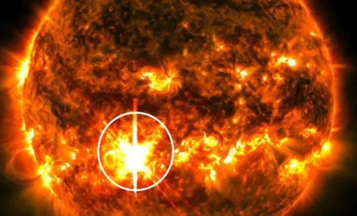 Мощная вспышка на Солнце направлена прямо на Землю