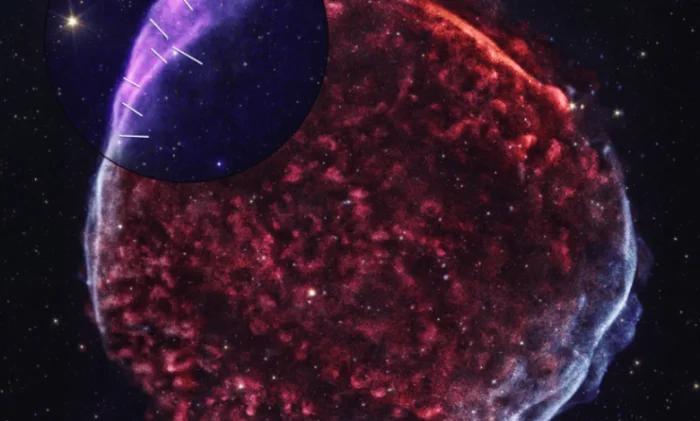 Телескоп IXPE рассмотрел остатки самой яркой сверхновой в истории