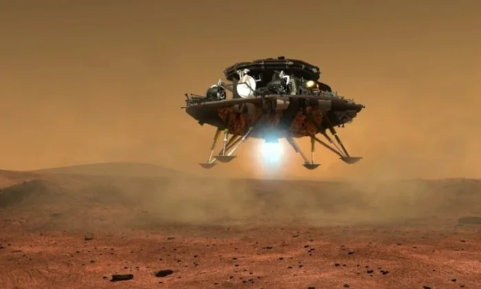 Китай успешно посадил марсоход на поверхность Красной планеты