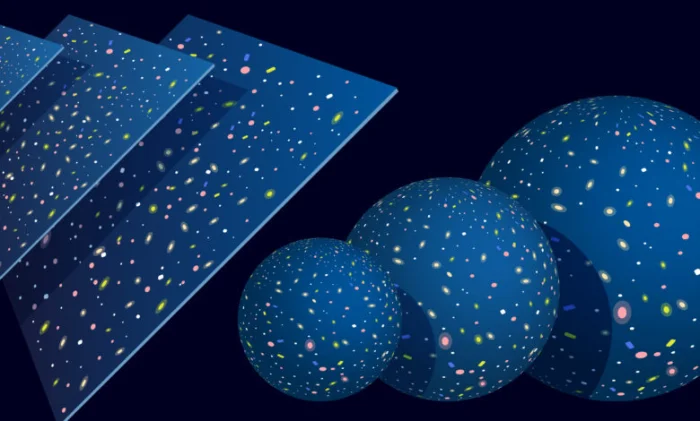 Плоская, сфера или что-то иное? Новый взгляд на форму Вселенной