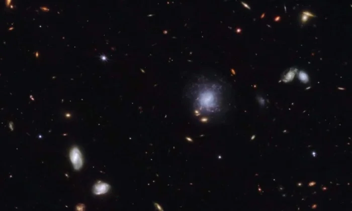 Уэбб нашёл тяжёлый элемент при слиянии звёзд