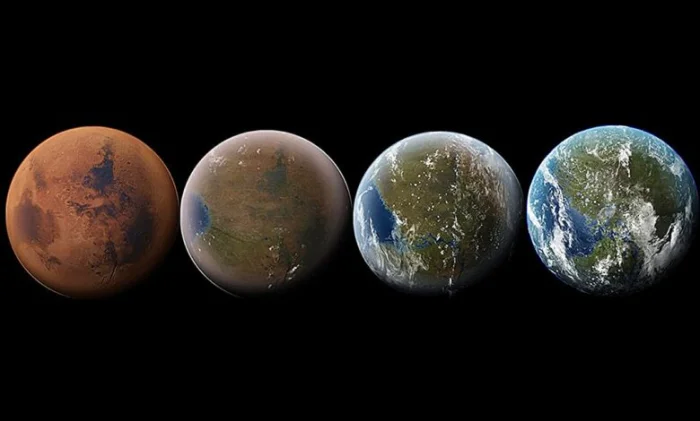 Наноаэрозоли предложили для быстрого обогрева Марса