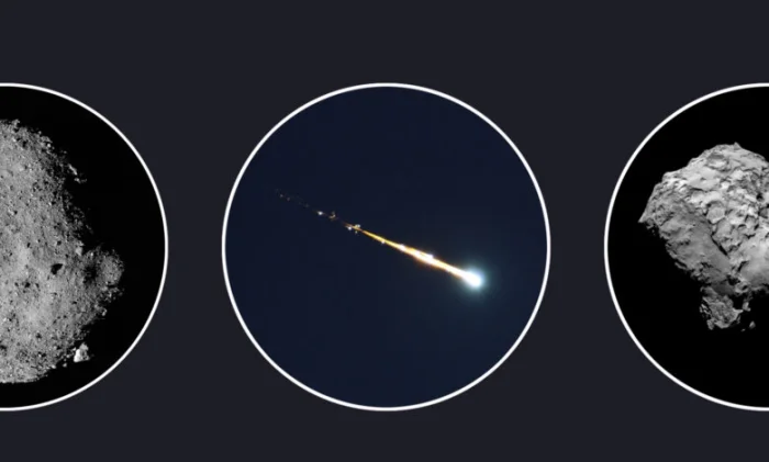 Чем отличаются астероиды, кометы и метеоры: простое объяснение