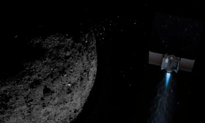 Зонд OSIRIS-REx несет на Землю грунт с астероида Бенну