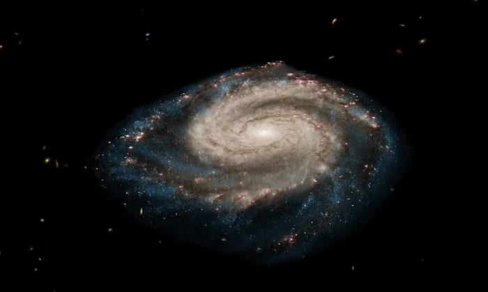 Виртуальное путешествие к галактике Водоворот