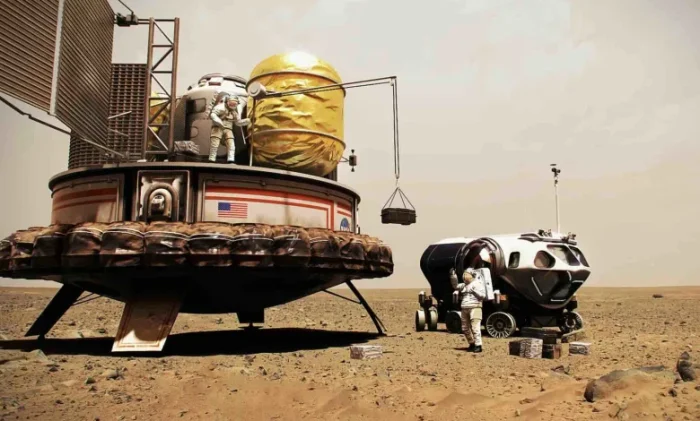 Микроорганизмы с Земли помогут строить колонии на Марсе