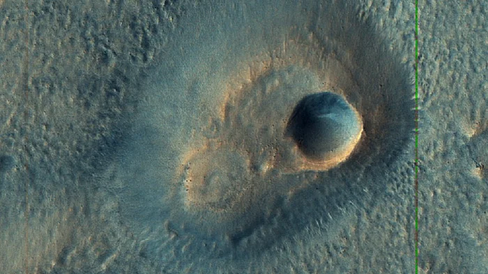 Грязевой вулкан на Марсе