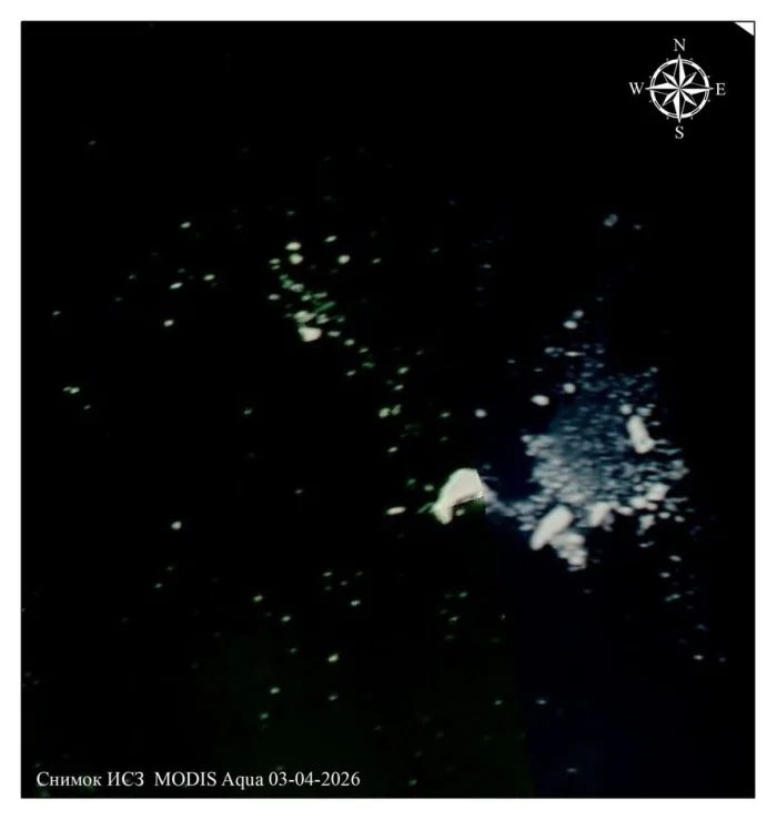 А23а спутниковый снимок